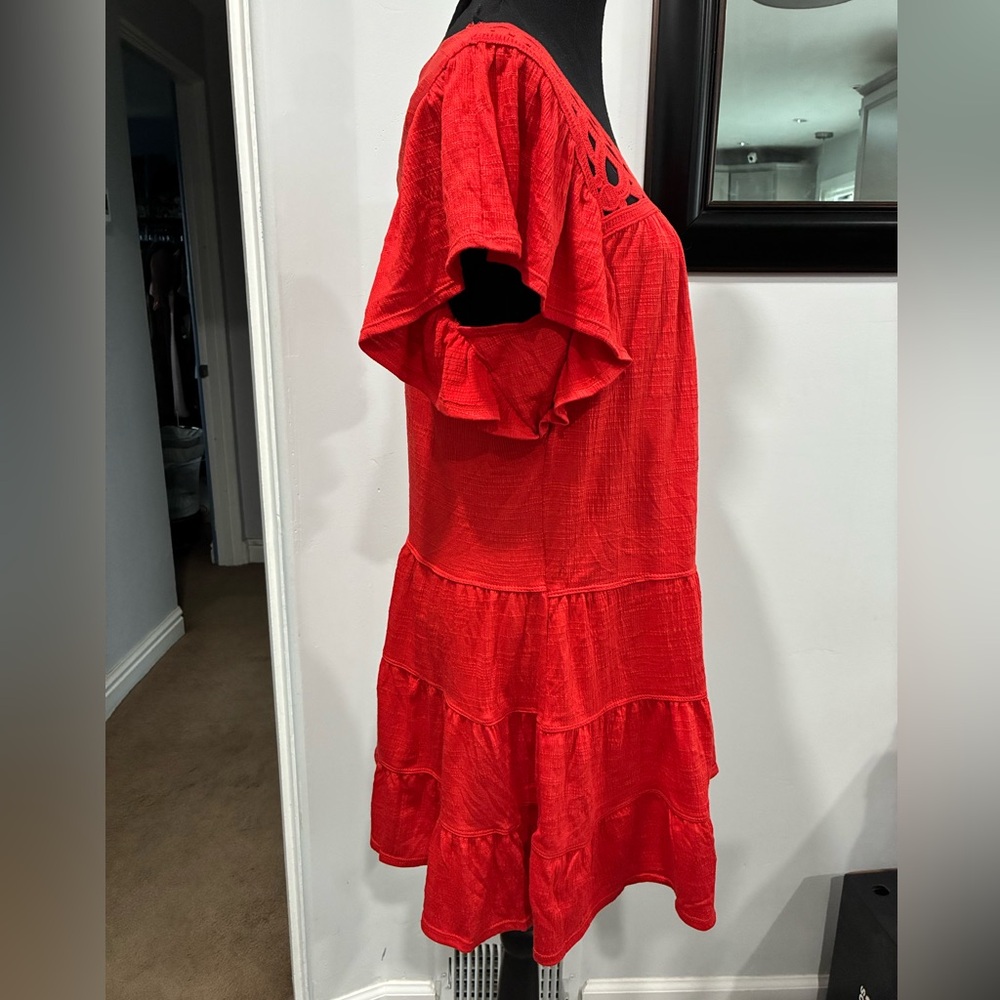 Max Studio Red Mini Dress - Picture 2 of 7